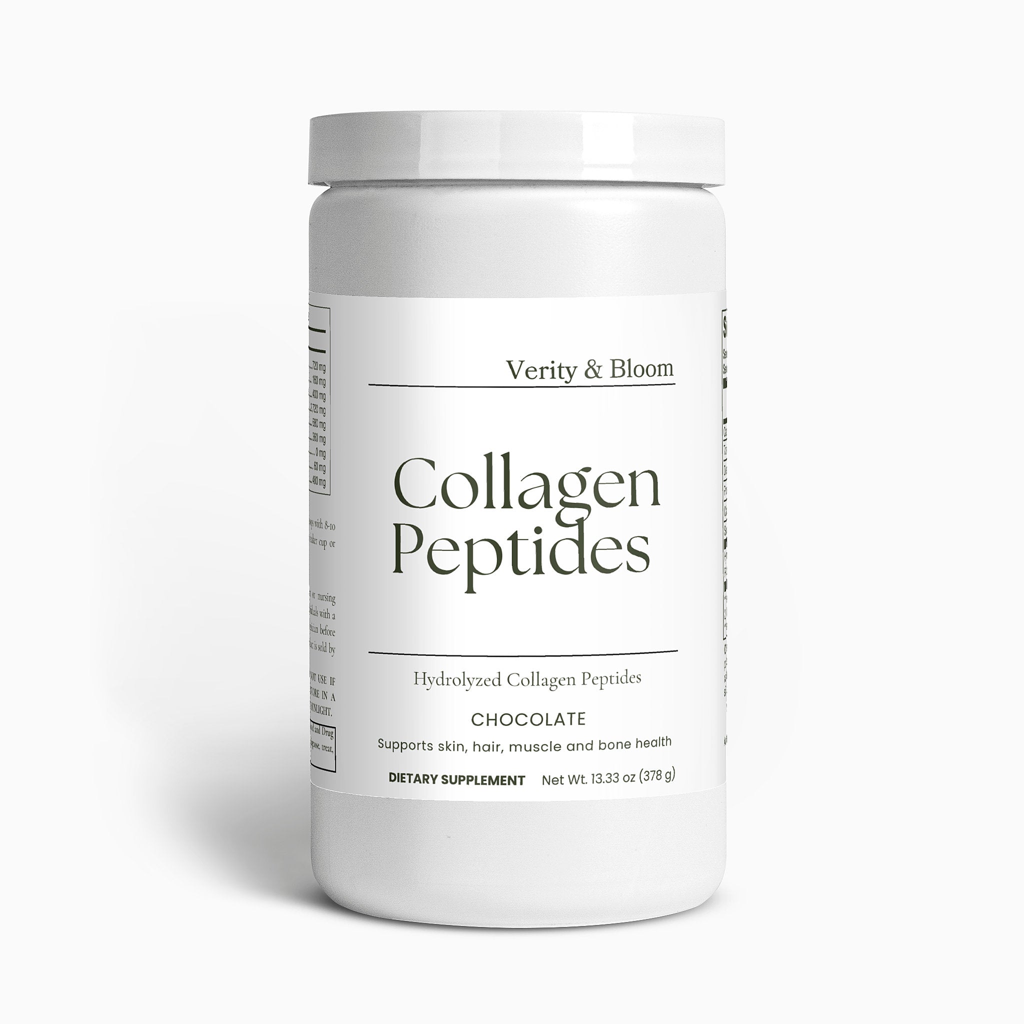 Grass-Fed Collagen Peptides Powder (Chocolate)